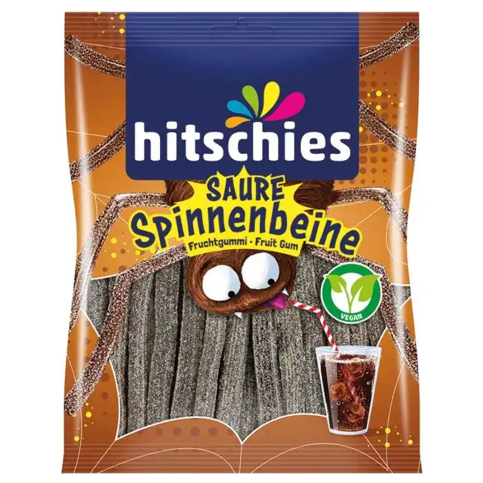 Hitschies Saure Spinnenbeine – 125g JELİBON