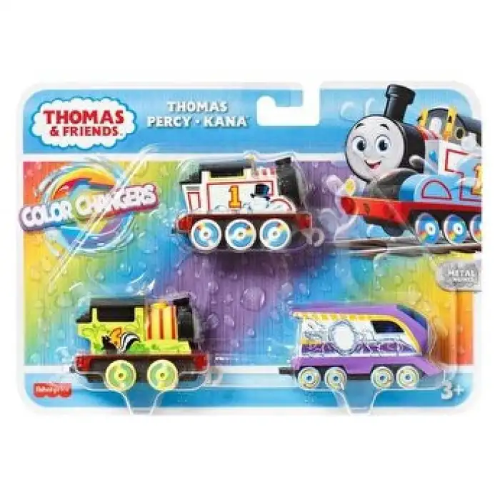THOMAS VE ARKADAŞLARI RENK DEĞİŞTİREN KÜÇÜK TRENLER (3LÜ PKT.)
