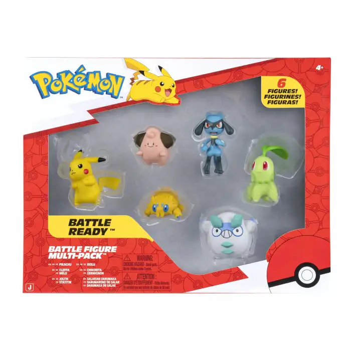 POKEMON BATTLE KOLLEKSİYON FİGÜR SET 6LI PKW4099
