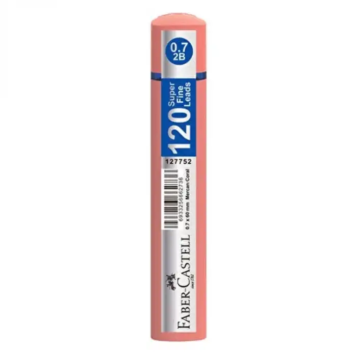 FABER MİN GRIP SOFT 0.7MM 2B 60MM 120Lİ TİT MERCAN 127752