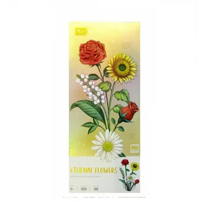 LOZ EBEDİ ÇİÇEKLER 568 PARÇA BLOCK OYUNCAK