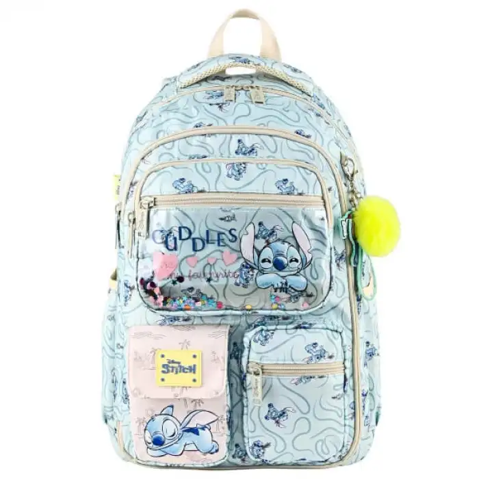 OTTONYA 000140-42970 DISNEY STITCH İLKOKUL ÇANTASI ICE-LX CUDDLESS