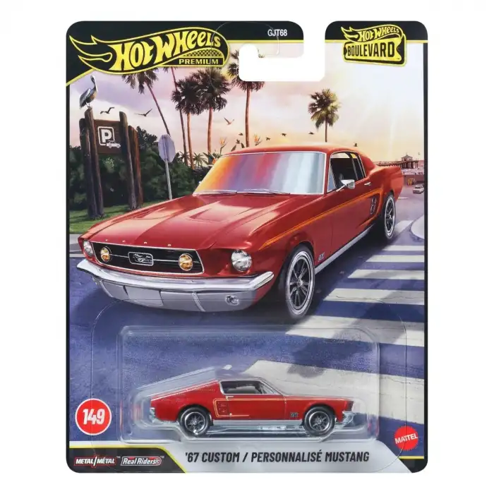 Hot Wheels Premium Boulevard 67 Custom / Personnalise Mustang -JHW40