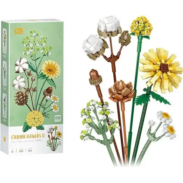 Loz Block Oyuncak Pamuk Papatya Gerbera 646 Pçlz-1670