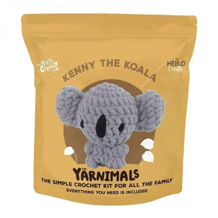 HELLO CRAFTS SOFTIE YARNIMALS AMİGURUMİ KİTİ-KENNY THE KOALA