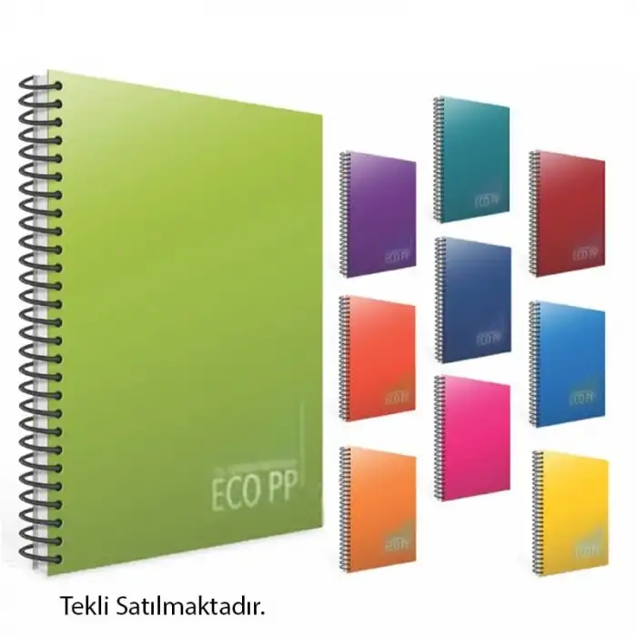 GIPTA DEFTER EKO A4 60YP DÜZ PP SPR PP KPK