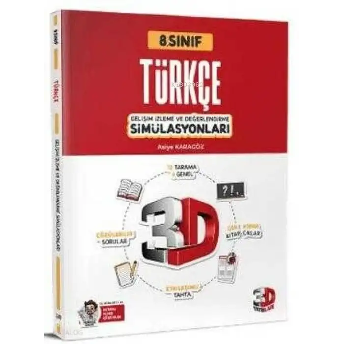 3D Yayınları 8. Sınıf Simülasyon Türkçe