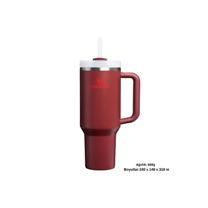 STANLEY TERMOS BARDAK PİPETLİ QUENCHER H2.O FLOWSTATE BARDAK 1.18LT KIZILCIK 10-13230-066