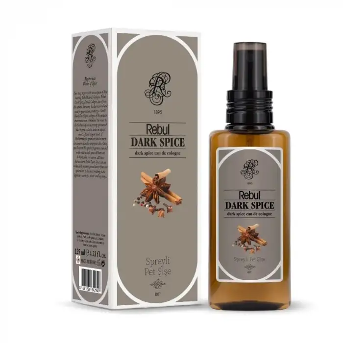 REBUL KOLONYA 125 ML SPREYLİ DARK SPICE EDC TM02698