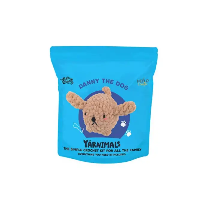 HELLO CRAFTS SOFTIE YARNIMALS AMİGURUMİ KİTİ-DANNY THE DOG