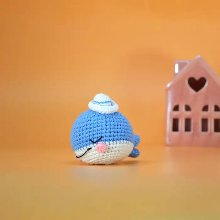 HELLO CRAFTS ADORABLE AMİGURUMİ KİT- WESLEY THE WHALE
