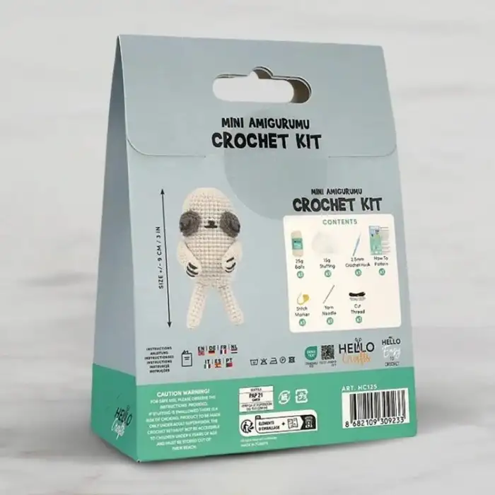HELLO CRAFTS TIĞ İŞİ MİNİ AMİGURUMİ KİTİ-KUDDLY