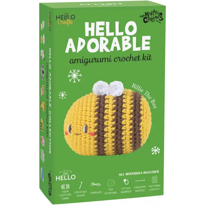 HELLO CRAFTS ADORABLE AMİGURUMİ KİT- BILLIE THE BEE