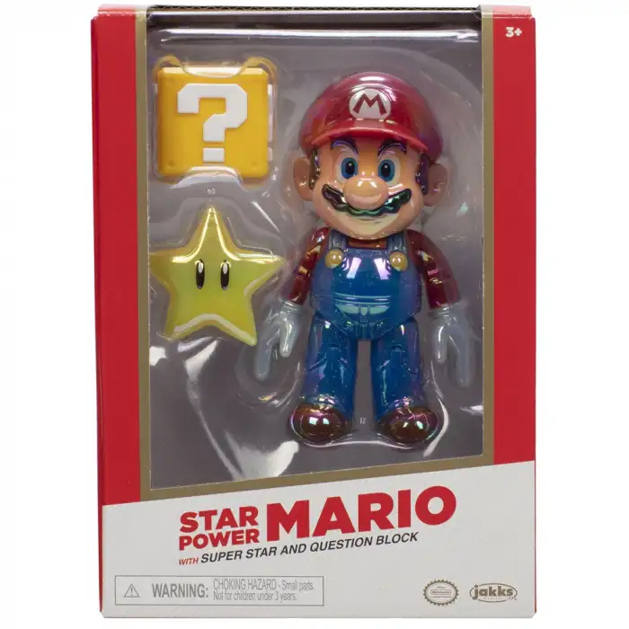 NİNTENDO SUPER MARİO FİGÜRÜ MARİO VE STAR 10 CM