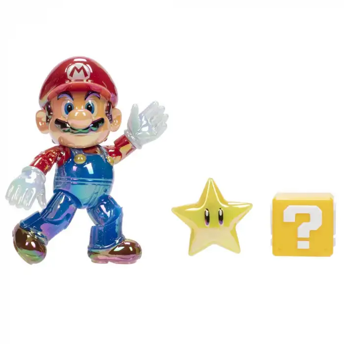 NİNTENDO SUPER MARİO FİGÜRÜ MARİO VE STAR 10 CM