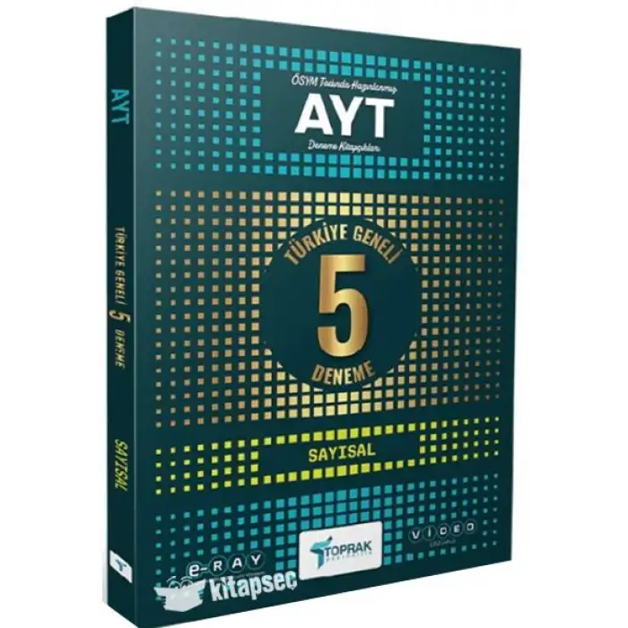 Toprak Yayıncılık AYT 5 li Sayısal Paket Deneme