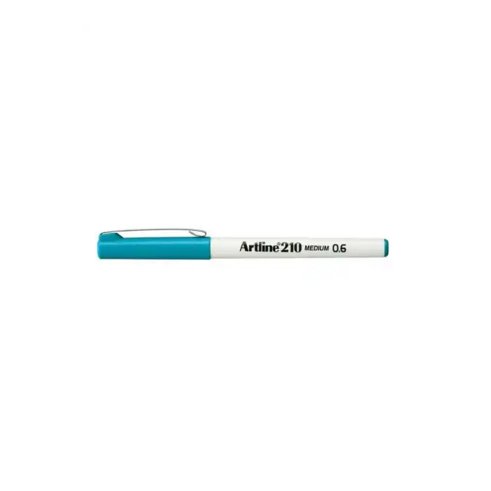 Artline Keçe Uçlu Yazi Kalemi Uç 0.6 Turkuaz (210N)