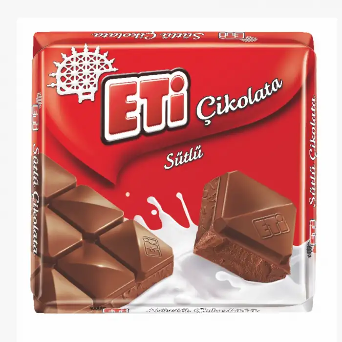 Eti Bol Sütlü Kare Çikolata 60 Gr