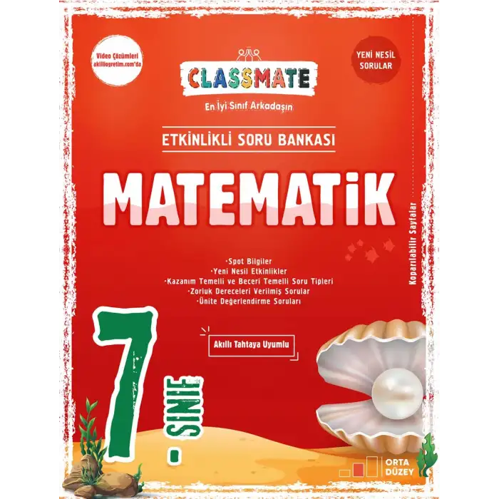 7. Sınıf Classmate Matematik Soru Bankası Okyanus Yayınları
