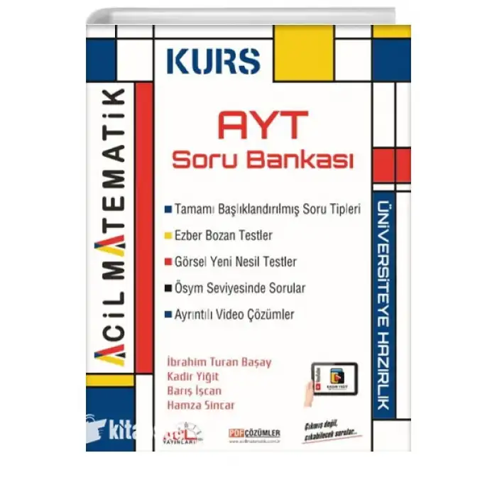 Acil Yayınları AYT Matematik KURS Soru Bankası