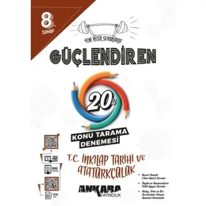 ANKARA 8. SINIF İNKİLAP KONU DEĞERLENDİRME DENEME