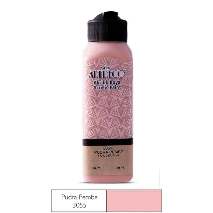 ARTDECO AKRİLİK BOYA 140 ML. PUDRA PEMBE