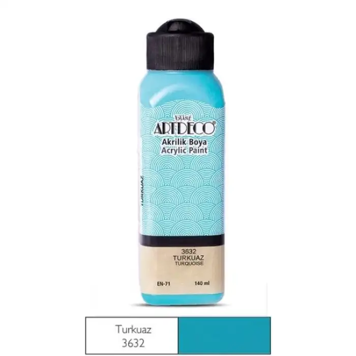Artdeco Akrilik Boya 140 Ml. Turkuaz