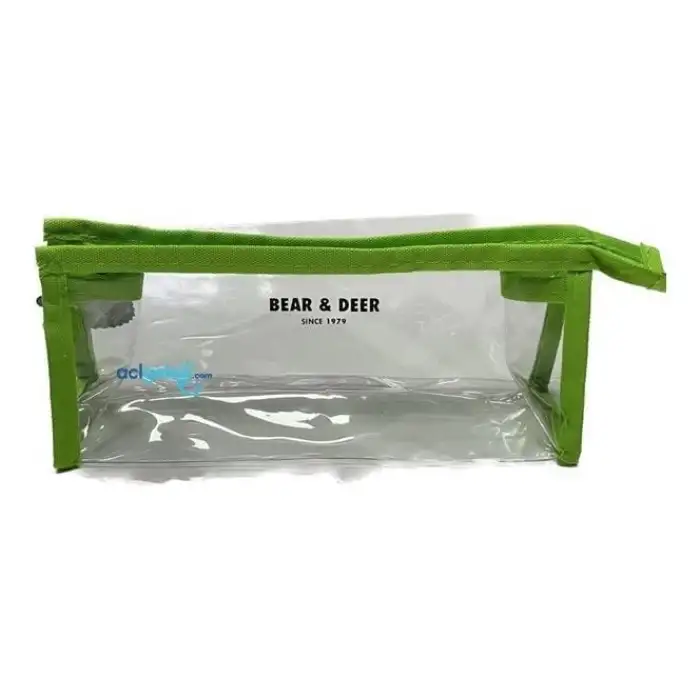 B&D QUIZ BAG ŞEFFAF KALEM ÇANTASI SET