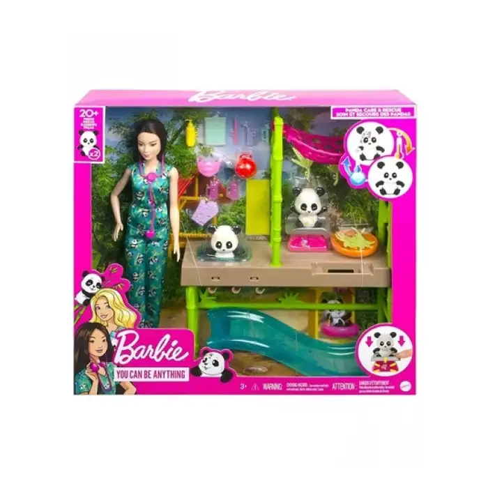 BARBIE PANDA BAKIMI OYUN SETİ