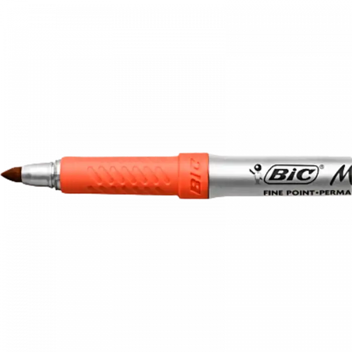 Bic Fine Point Parmanent Marker Kiremit Turuncu
