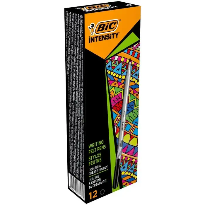 BIC MEDIUM LINER KEÇE UÇLU INTENSITY SİYAH