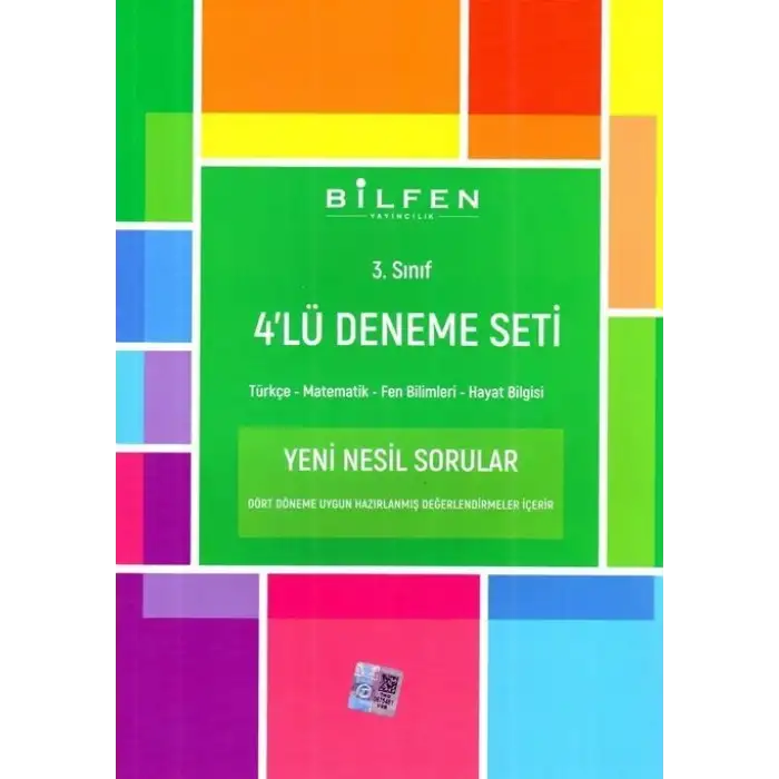 BİLFEN 3.SINIF 4LÜ DENEME SETİ