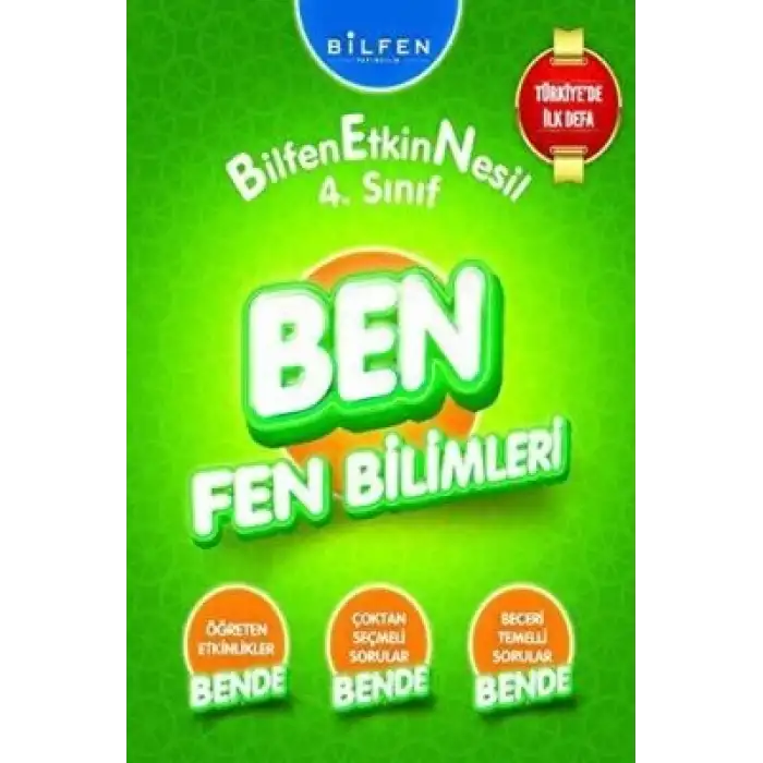 Bilfen Yayıncılık 4. Sınıf Ben Fen Bilimleri Soru Bankası