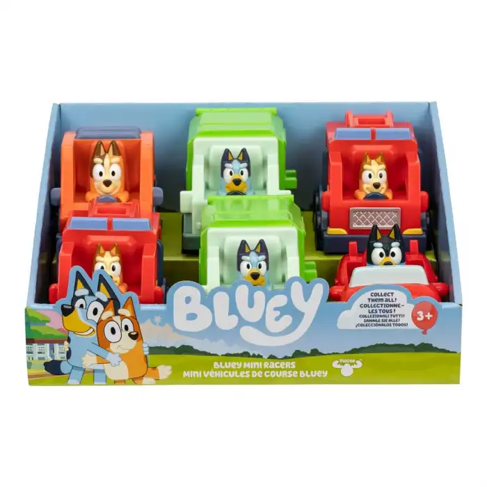 BLUEY FİGÜRLU MİNİ ARAÇLAR BLUEY/18066