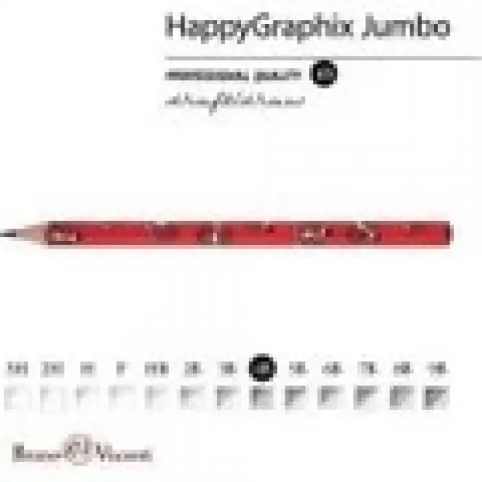 BRUNO VİSCONTİ KURŞUN KALEM JUMBO HAPY GRAPHİX 3,5MM 4B FRESH&FRUTİY 21-0062/04