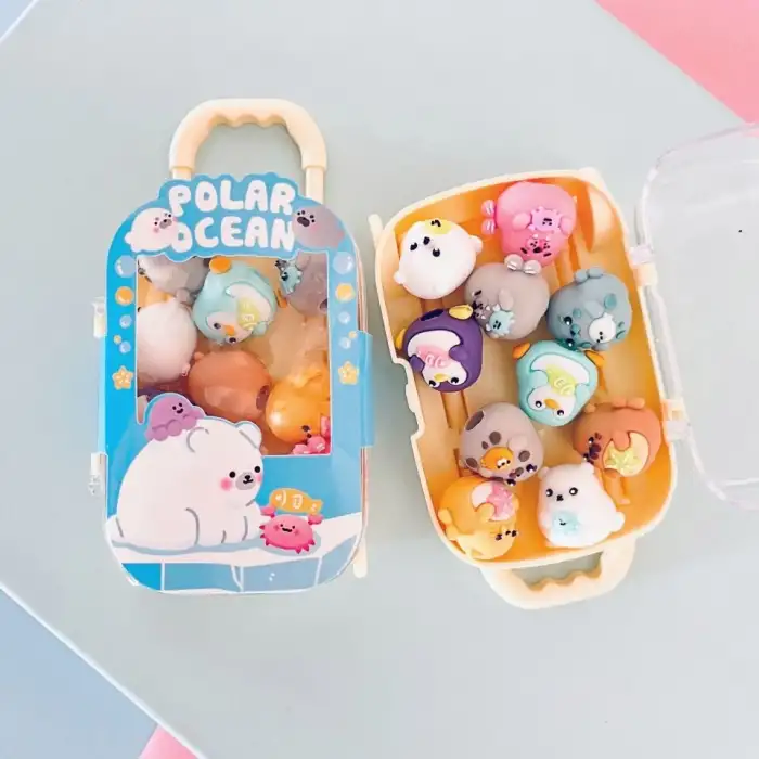 BU-BU 3D SİLGİ OKYANUS BAVULU