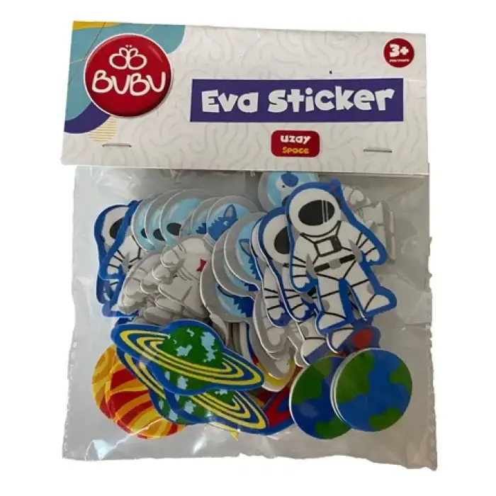 BU-BU EVA STİCKER UZAY