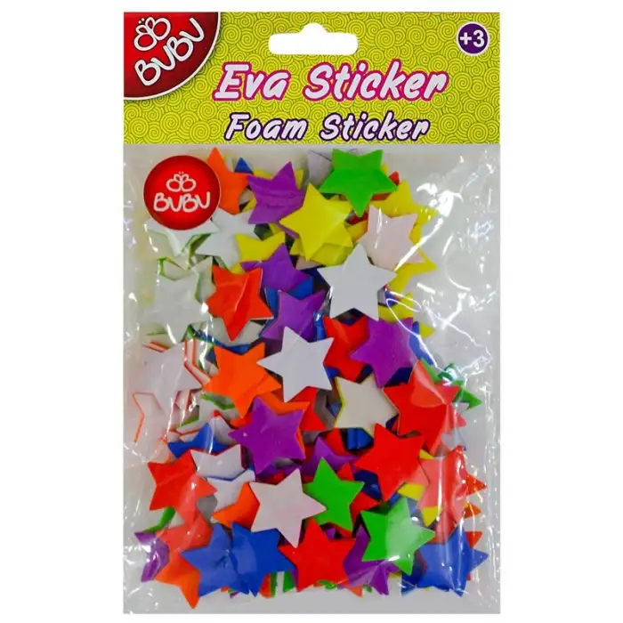 BU-BU EVA STİCKER YILDIZ ORTA