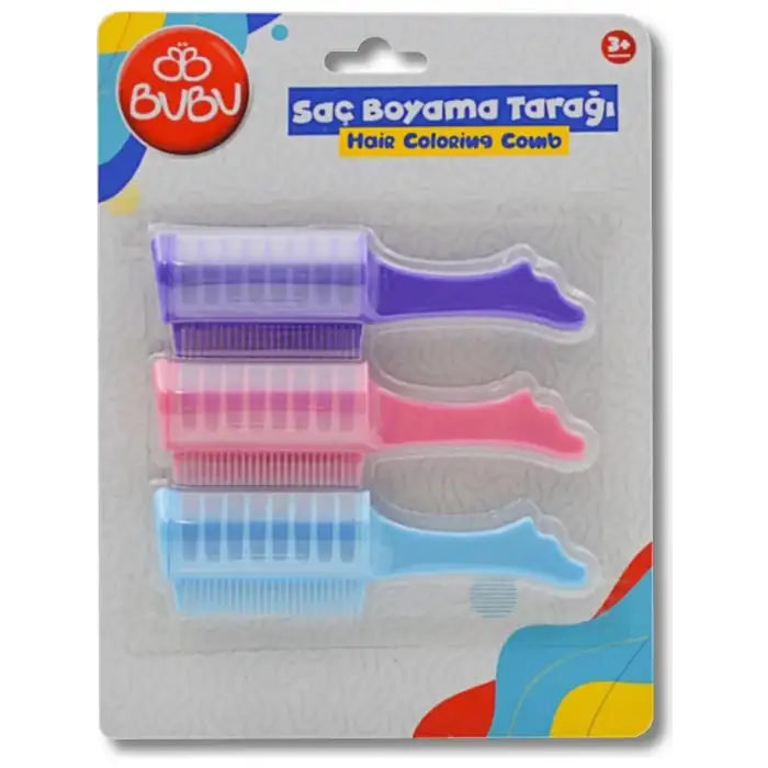 BU-BU SAÇ BOYAMA TARAĞI 3LÜ