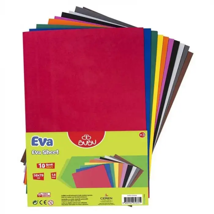 BUBU EVA 10 RENK 50X70