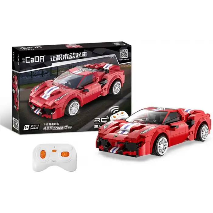 CADA BLOCK OYUNCAK RED RACE CAR