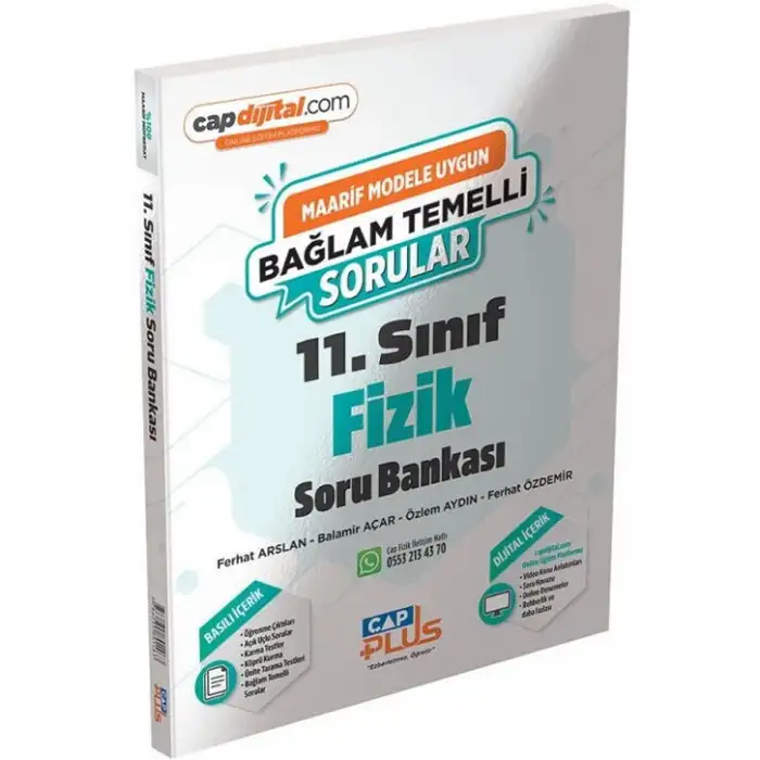 Çap 11. Sınıf Fizik Bağlam Temelli Soru Bankası