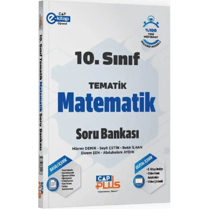 Çap Yayınları 10. Sınıf Matematik Tematik Soru Bankası