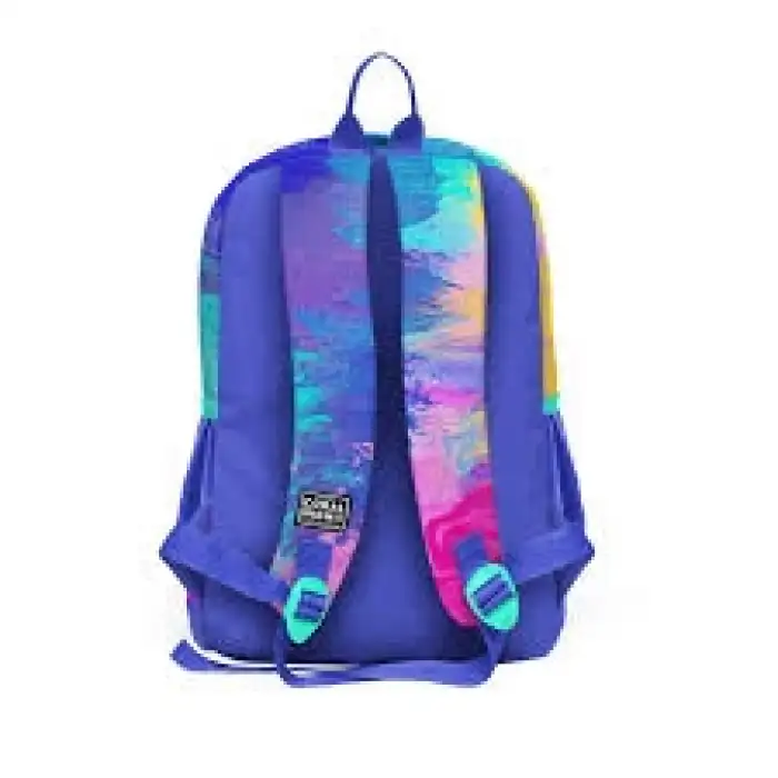 CORAL HIGH SIRT ÇANTA SULU BOYA DESENİ