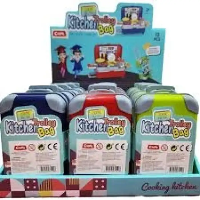 CTOY MİNİ ÇEKÇEKLİ MUTFAK ÇANTASI