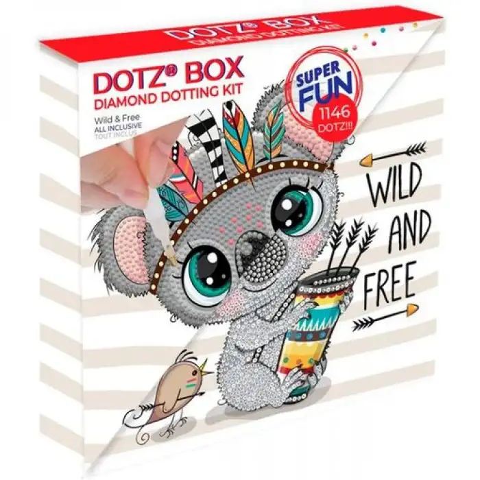 Diamond dotz box koala wild & free
