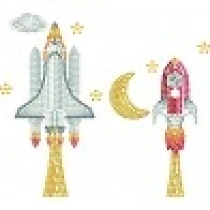 Diamond Dotz diamond painting hobby kit - Spaced Out 22x22cm