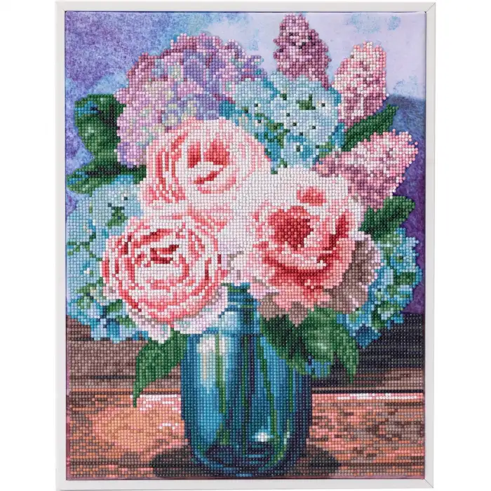 Diamond Dotz Pastel Bouquet - 32X42CM