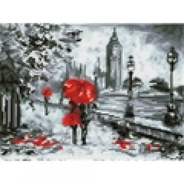 Diamond Dotz Simply Dotz Diamond Art Kit 30X40 CM -Splash of Red
