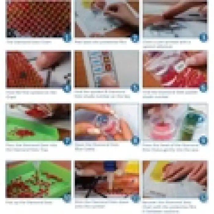 Diamond Dotz Simply Dotz Diamond Art Kit 30X40 CM -Splash of Red